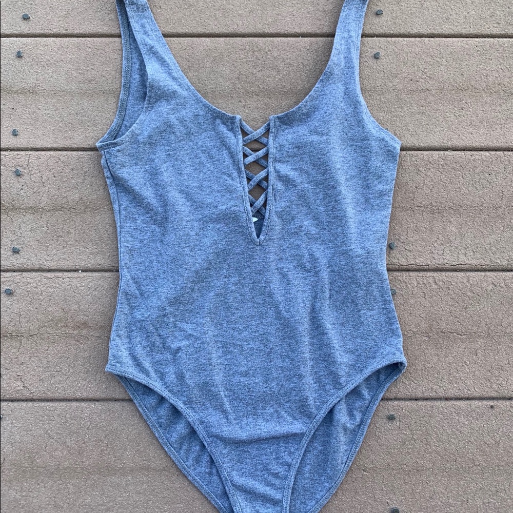 Grey Bodysuit